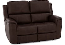 flexsteel brown  inches and under   