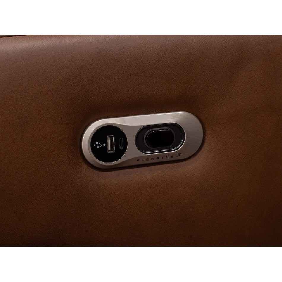 flexsteel brown  inches and under   