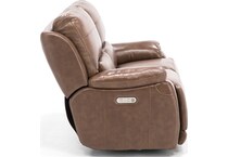 flexsteel brown  inches and under   