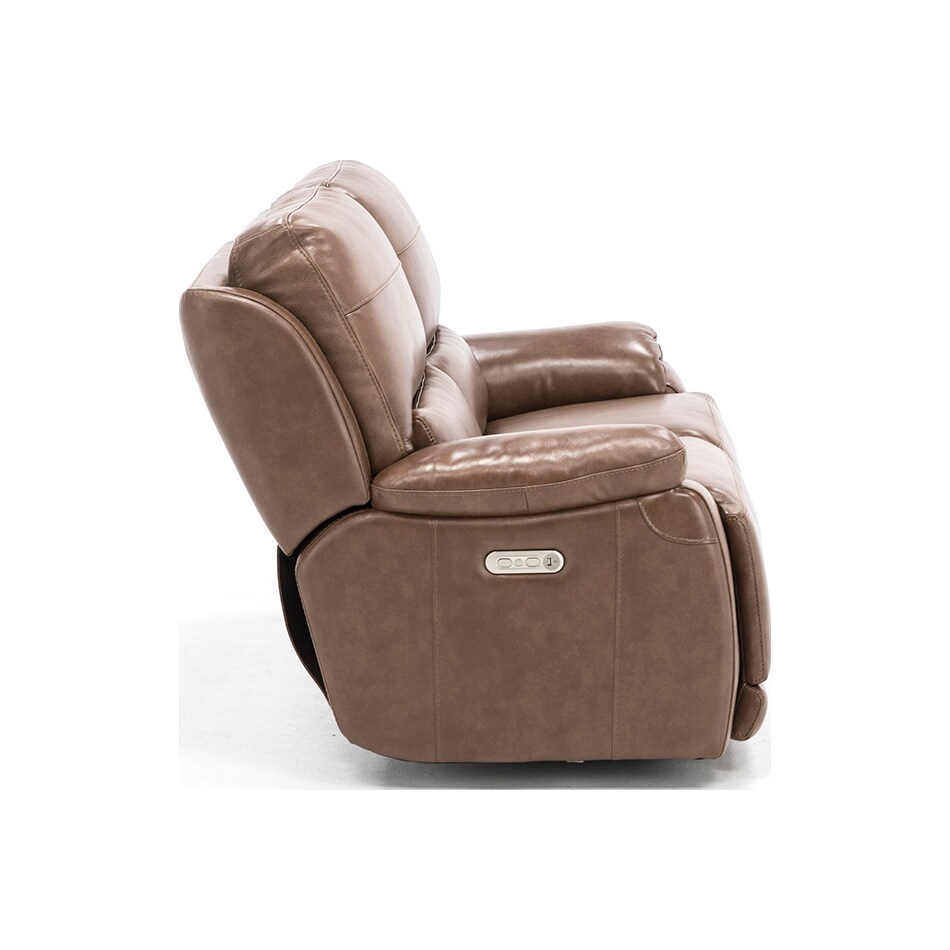 flexsteel brown  inches and under   