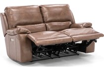 flexsteel brown  inches and under   