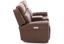 flexsteel brown  to  inches   