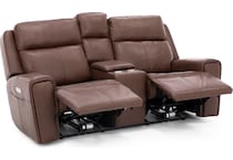 flexsteel brown  to  inches   