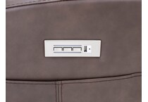flexsteel brown  to  inches   