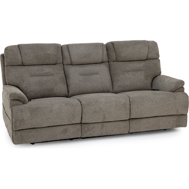 Zofa Fully Loaded Sleep Reclining Sofa With Drop Down Table, Heat and Massage