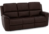 flexsteel brown  to  inches z  