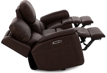 flexsteel brown  to  inches z  