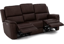 flexsteel brown  to  inches z  