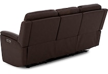 flexsteel brown  to  inches z  