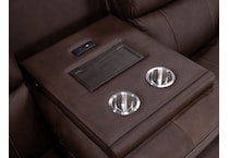 flexsteel brown  to  inches z  