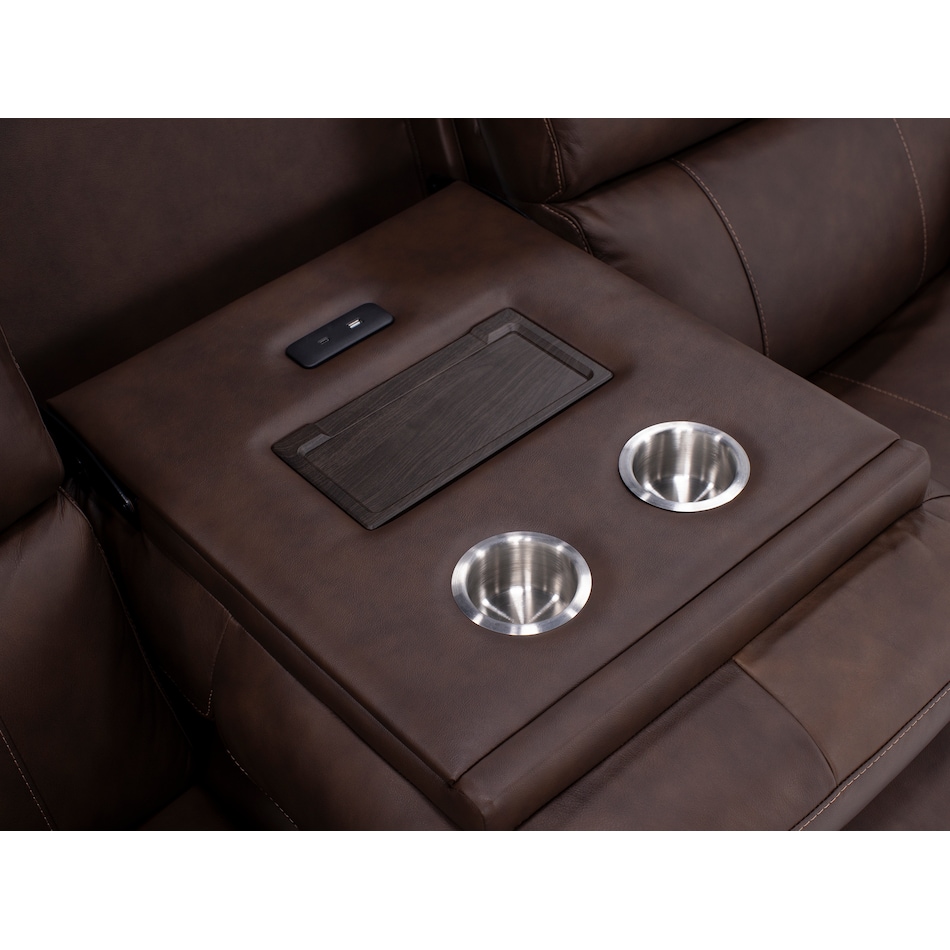 flexsteel brown  to  inches z  