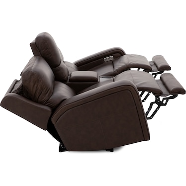 Harbor 3-Pc. Fully Loaded Reclining Console Loveseat With Heat and Massage