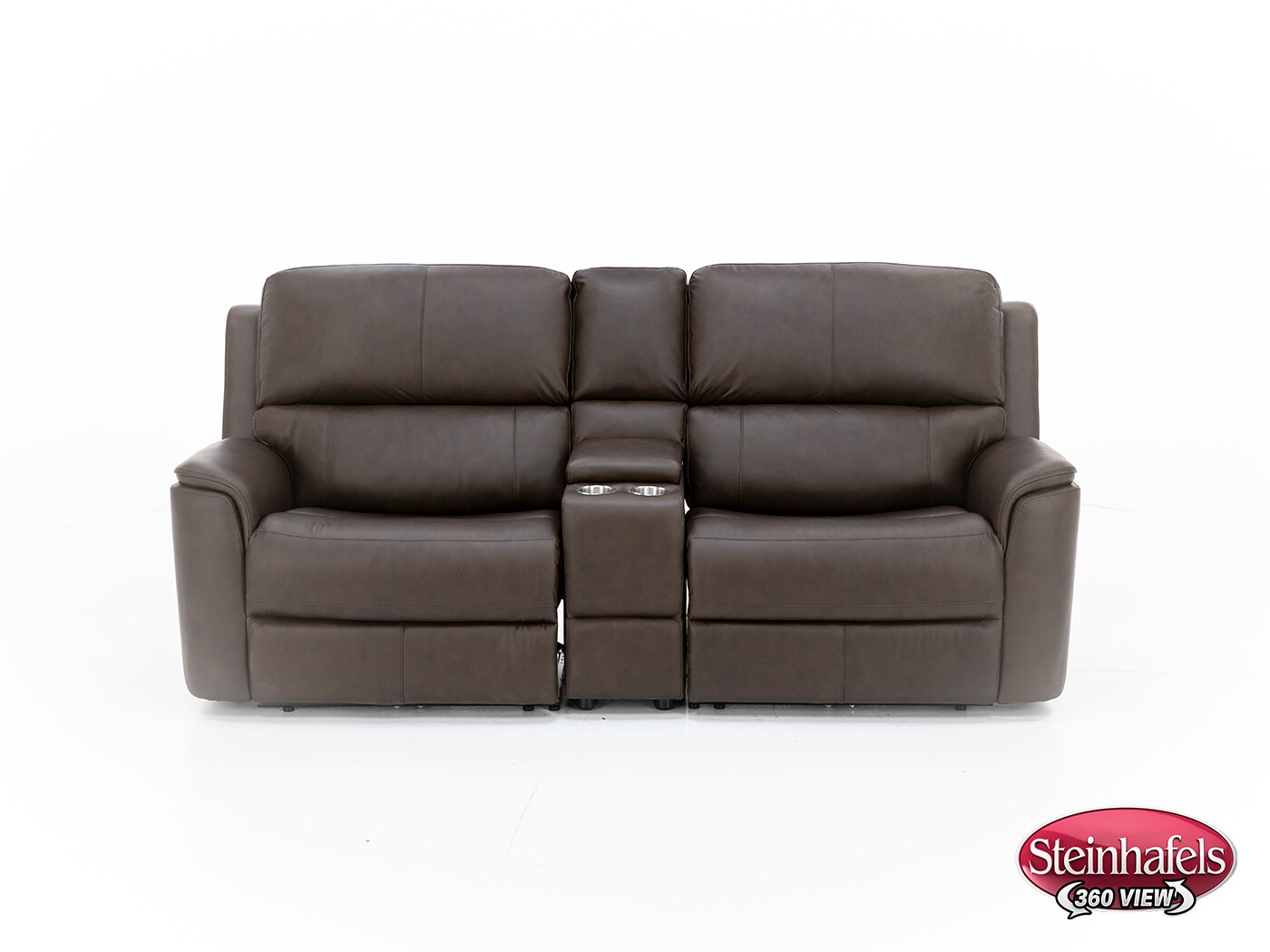 flexsteel brown mtn lth sectional piece  image pkg  