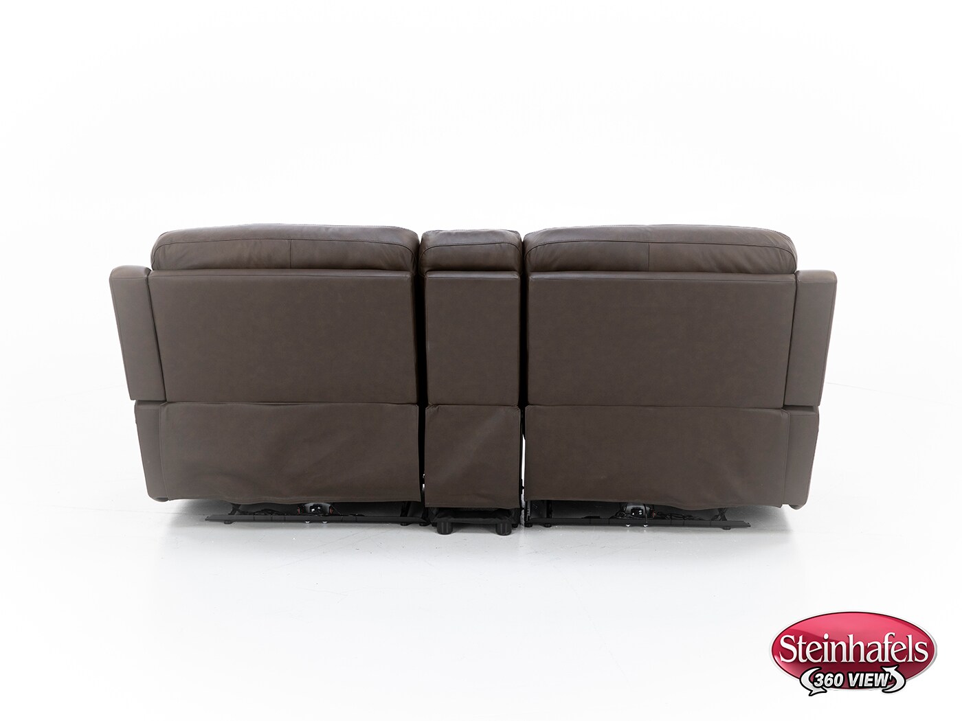 flexsteel brown mtn lth sectional piece  image pkg  