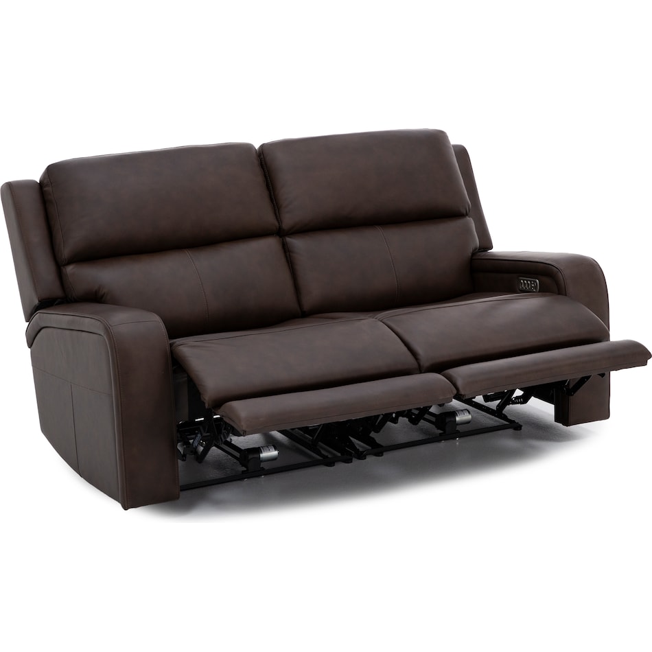 flexsteel brown mtn lth sectional piece pkg  