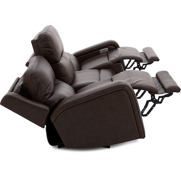 Flexsteel Harbor 3-Pc. Fully Loaded Reclining Sofa With Heat and Massage