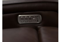 flexsteel brown mtn lth sectional piece pkg  