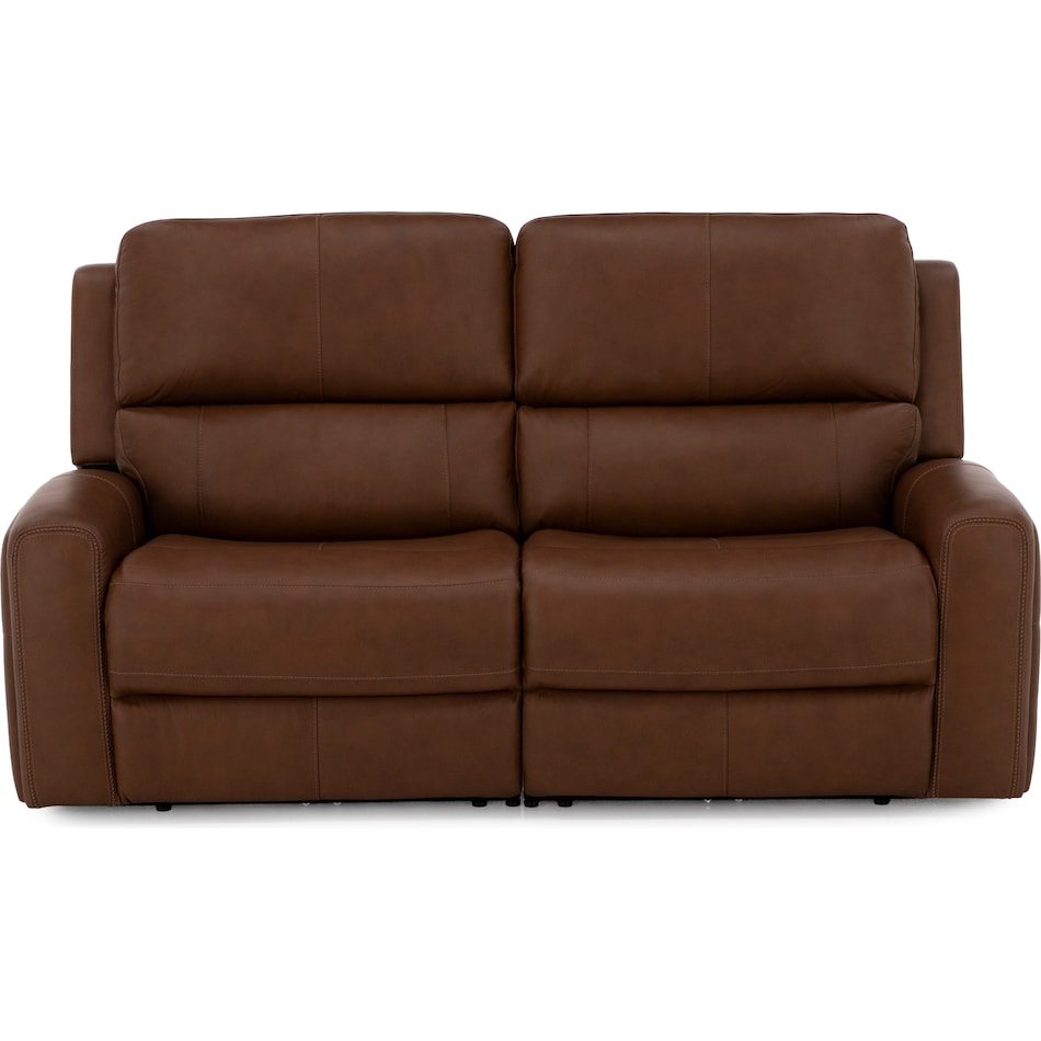 flexsteel brown mtn lth sectional piece pkg  