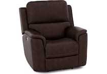 flexsteel brown recliner z  