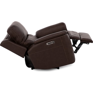 Hank Leather Fully Loaded Zero Gravity Recliner