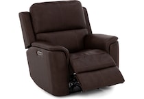 flexsteel brown recliner z  