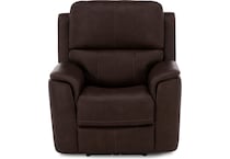 flexsteel brown recliner z  