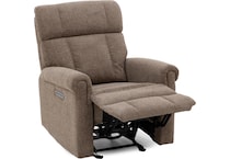 flexsteel brown recliner z  