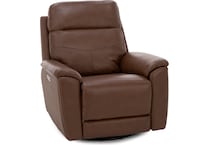 flexsteel brown recliner z  
