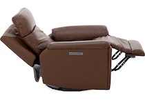 flexsteel brown recliner z  