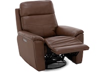 flexsteel brown recliner z  