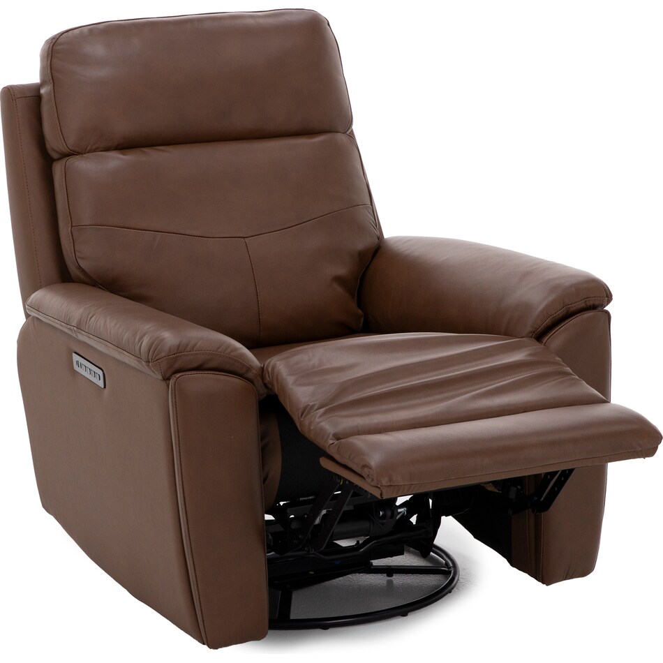 flexsteel brown recliner z  
