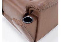 flexsteel brown recliner z  