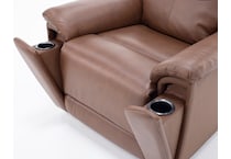 flexsteel brown recliner z  