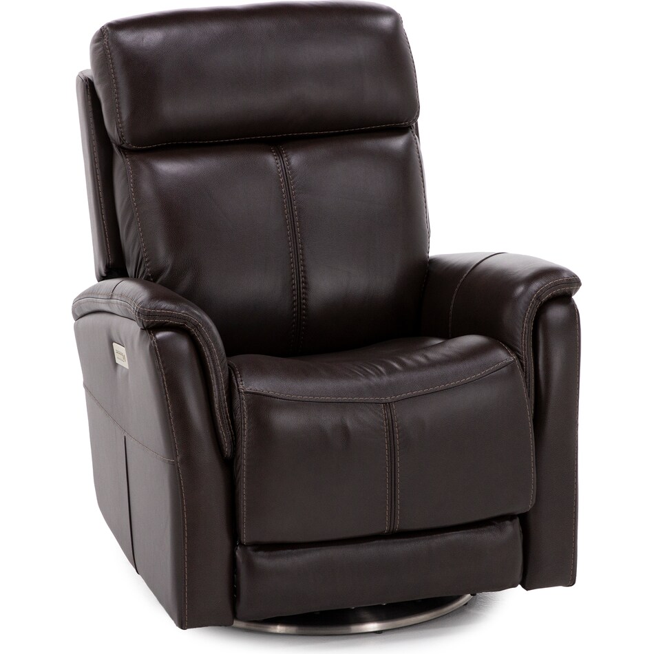flexsteel brown recliner   