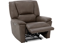 flexsteel brown recliner z  