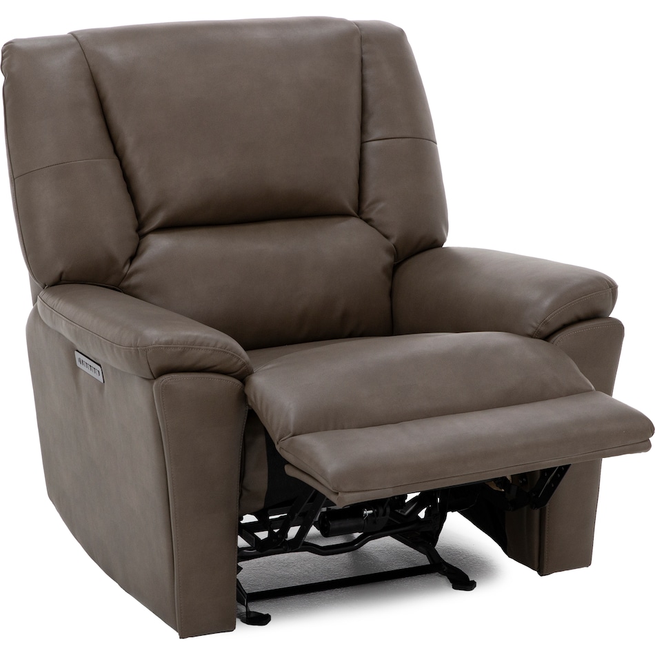 flexsteel brown recliner z  