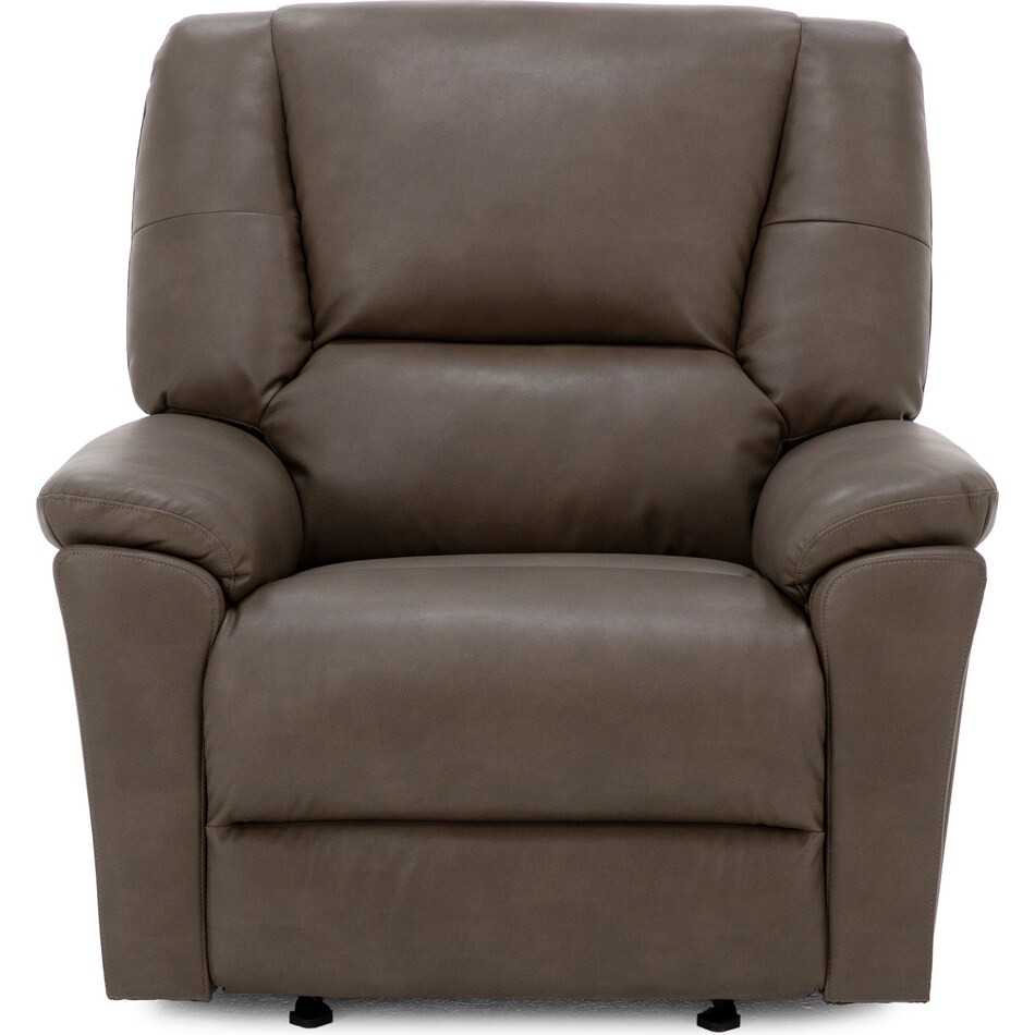 flexsteel brown recliner z  