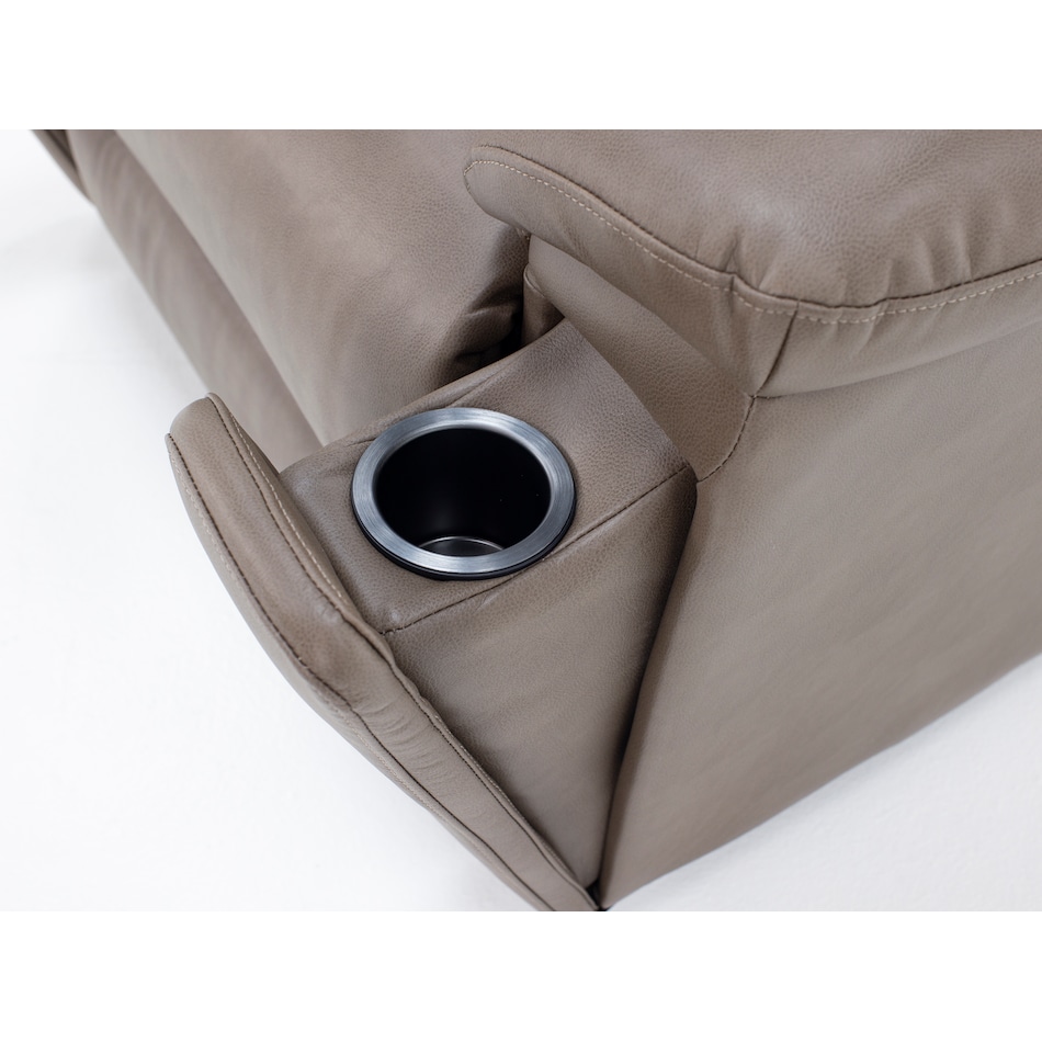 flexsteel brown recliner z  