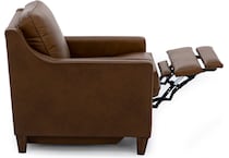 flexsteel brown recliner z  