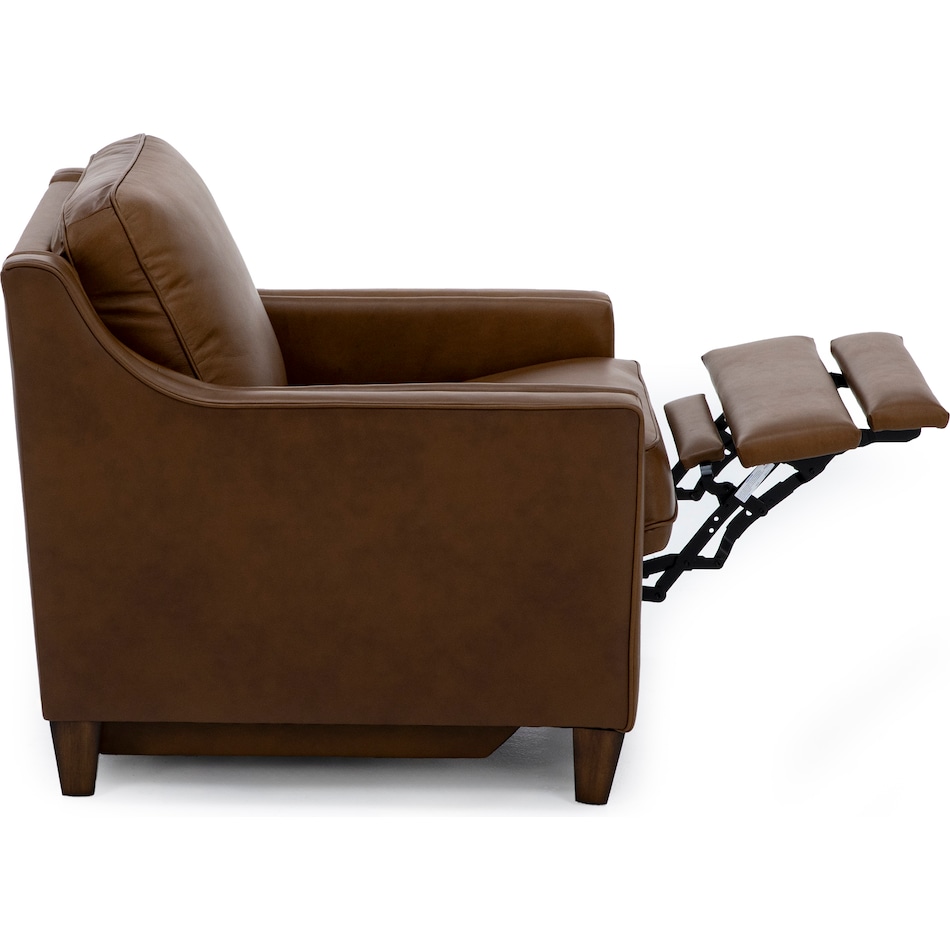 flexsteel brown recliner z  