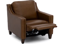 flexsteel brown recliner z  