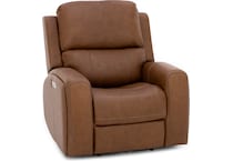 flexsteel brown recliner   
