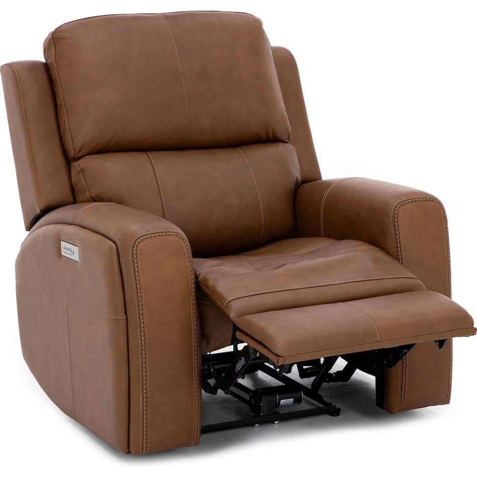 flexsteel brown recliner   