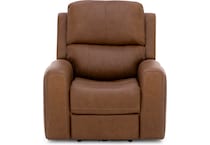 flexsteel brown recliner   