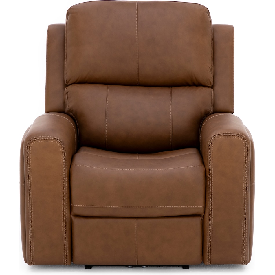 flexsteel brown recliner   