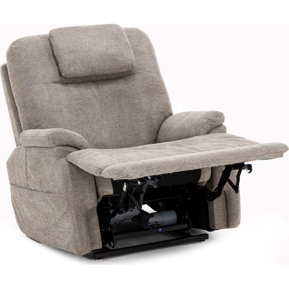 flexsteel brown recliner   