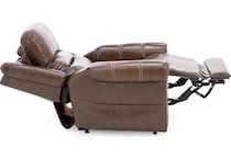 flexsteel brown recliner   