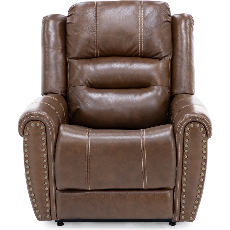 flexsteel brown recliner   