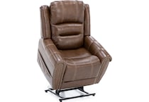 flexsteel brown recliner   