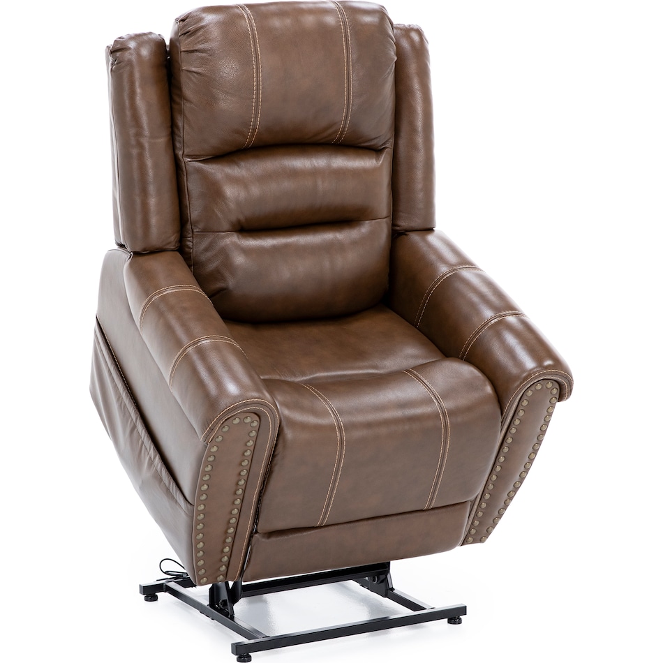 flexsteel brown recliner   